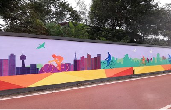 衡东墙体彩绘-围墙