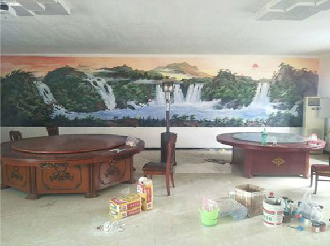 衡东墙绘-写实风景