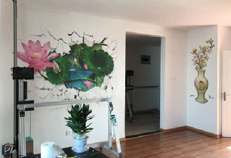 衡东墙体彩绘相比墙纸的优势。