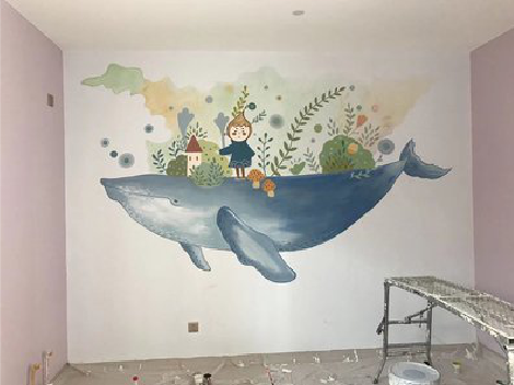 衡东手绘墙的特点及优势。